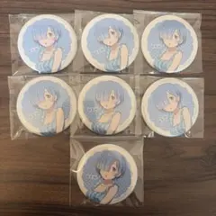 リゼロ レム サウナ 缶バッジ 7個