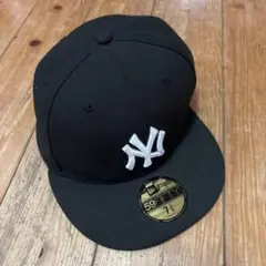NEW ERA 59FIFTY NY ヤンキース キャップ 黒 7 3/8