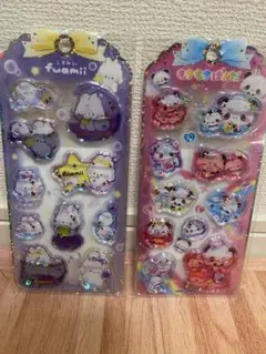 キャラクターウォーターシール　2シートセット