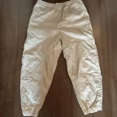 GU ホワイト イージーパンツ Lサイズ