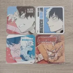 ヒロアカ 原画展 アートコースター　轟焦凍 凍矢 エンデヴァー