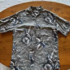 美品　MODA CAMPIA MODA ハワイアンプリント 半袖アロハシャツ　M