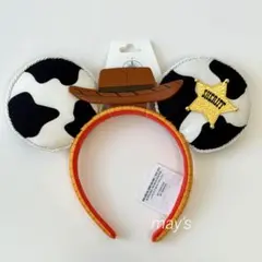 ウッディ　トイストーリー　カチューシャ　香港ディズニー　カリフォルニア