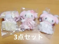 レディマイメロディ　マイメロ　マスコットホルダー　サンリオ　バラ　ドレス　リボン