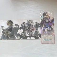 初音ミク シンフォニー ラウンドワン クリアチケット風カード、コースターセット