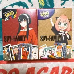 ２点セット 新品未開封 マクドナルド スパイファミリー UNO アーニャ ヨル