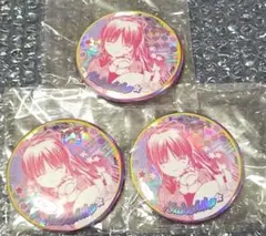しゅごキャラ　ネオンスウィートハートシリーズ　缶バッチ　なでしこ
