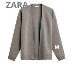 ZARA　ザラ　オープンカーディガン　メンズMサイズ