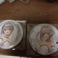 ホロライブ 白銀ノエル 缶バッジ 2種セット