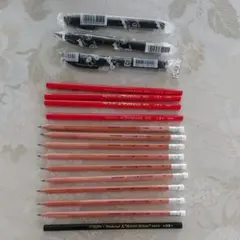 サインペンと鉛筆　セット