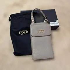 ♡４月１４日限定お値下げ♡ココセリュクスゴールド☆ スマホショルダーバッグ