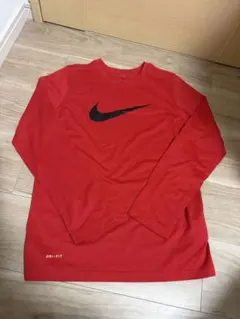 ⭐︎美品⭐︎Nike DRI-FIT 長袖Tシャツ ロンT レッド 150cm