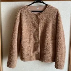 UNIQLO ボアジャケット L ベージュ