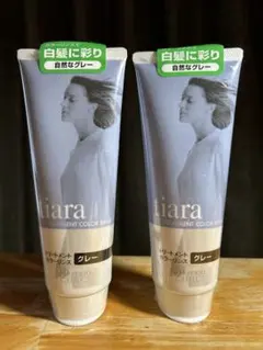 【新品/未開封】tiaraトリートメントカラーリンス220g(グレー)✕3本 tiara - 資生堂 ティアラ トリートメントカラーリンス グレー 220g【3