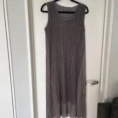 ロングワンピース　イッセイ　ミヤケ　PLEATS PLEATS
