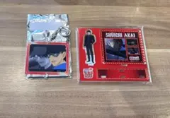 コナンランド ロッカーくじ 赤井秀一、連結アクリルキーホルダー 赤井秀一