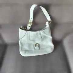 COACH コーチ ワンショルダー F10209 アイボリー - メルカリ
