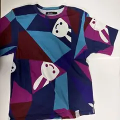 CUNE Tシャツ Mサイズ 幾何学模様