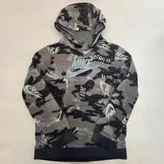NIKE カモフラ柄 パーカー 150