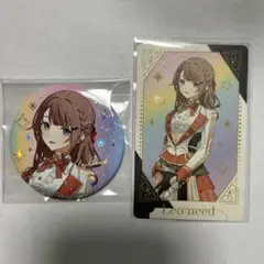 プロセカ 望月穂波 感謝祭 缶バッジ グリーティングカード