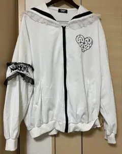 acdcrag 肋骨天使セーラージャケット　ジップアップ