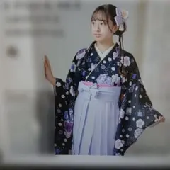 [アリサナ] 袴 小学生 セット 卒業式 女の子 着付け不要 150㎝