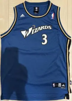 1640☆アディダス☆NBAティンバーウルブズ☆タンクトップ☆総刺繍