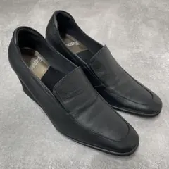【美品】　ビューフォート　コンフォートシューズ24.5cm ウェッジソールのサムネイル