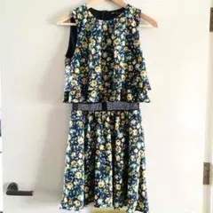 ZARA/花柄フレアワンピのサムネイル