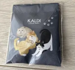 KALDI カルディ ぱっちんポーチ 猫 ラムネ入りのサムネイル