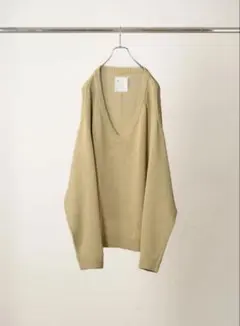 ANCELLM 25AW UV NECK KNIT(LIME)新品未使用3 - メルカリ