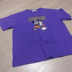 Disney SWEETIES 刺繍 Tシャツ パープルのサムネイル
