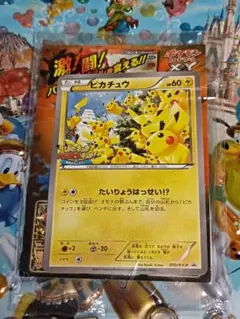 XY ピカチュウカード(068/XY-P [P] )＆ルーキーポケモントレッタ