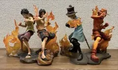 ワンピース　フィギュア　ルフィ　エース　サボ　4体セット　BROTHERHOOD