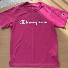 Champion ピンク Tシャツ 140 バスケットボールデザイン