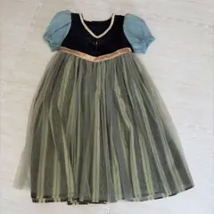 セラフ　ディズニー　アナ雪　ドレス　半袖ワンピース140