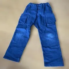 n.o.u.s デニム風 ロングパンツ