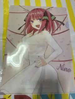 五等分の花嫁　クリアファイル　映画ED ウエディングドレス