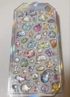 新品☆正規品 ボンボンドロップシール シャーベット 水族館 海