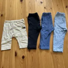 ベビー服 パンツセット ４枚80cm