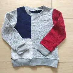 110 All Friends 裏起毛　トレーナー　 フリースニット