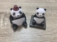 パンダコパンダ　マスコットライト　ガチャガチャ2個セット