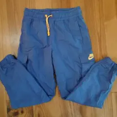 Nike 青 カーゴパンツ　レディース　ジャージ　Sサイズ
