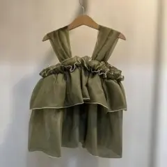 被布エプロンチュール被布　被布ドレス　七五三　被布　七五三