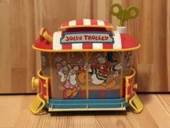 ディズニーランド時代ドナルド＆デイジーお菓子入れ小物入れ