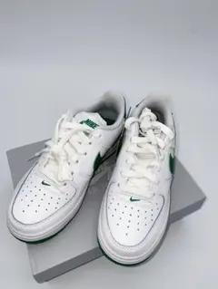 Nike Air Force 1 ホワイト/グリーン　20cm