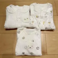 ツーウェイオール　カバーオール　3点セット　50〜60cm