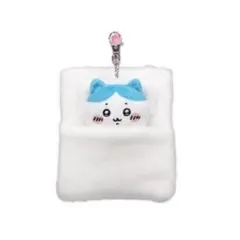 【新品】ちいかわ ぬいぐるみ おふとんリールパスケース ハチワレ【タグ付き】