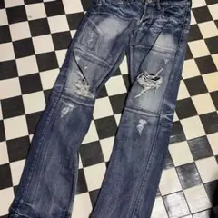 R.P.T. BY RUPERT ダメージ加工 デニムパンツ メンズのサムネイル
