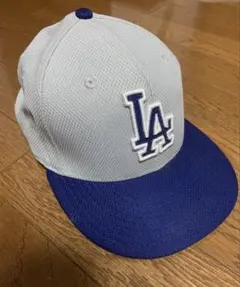 New Era 59FIFTY ドジャース 支給品 実使用 キャップ 背番号18